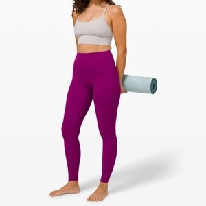 Lululemon Align Pant 28" Deep Fucshia